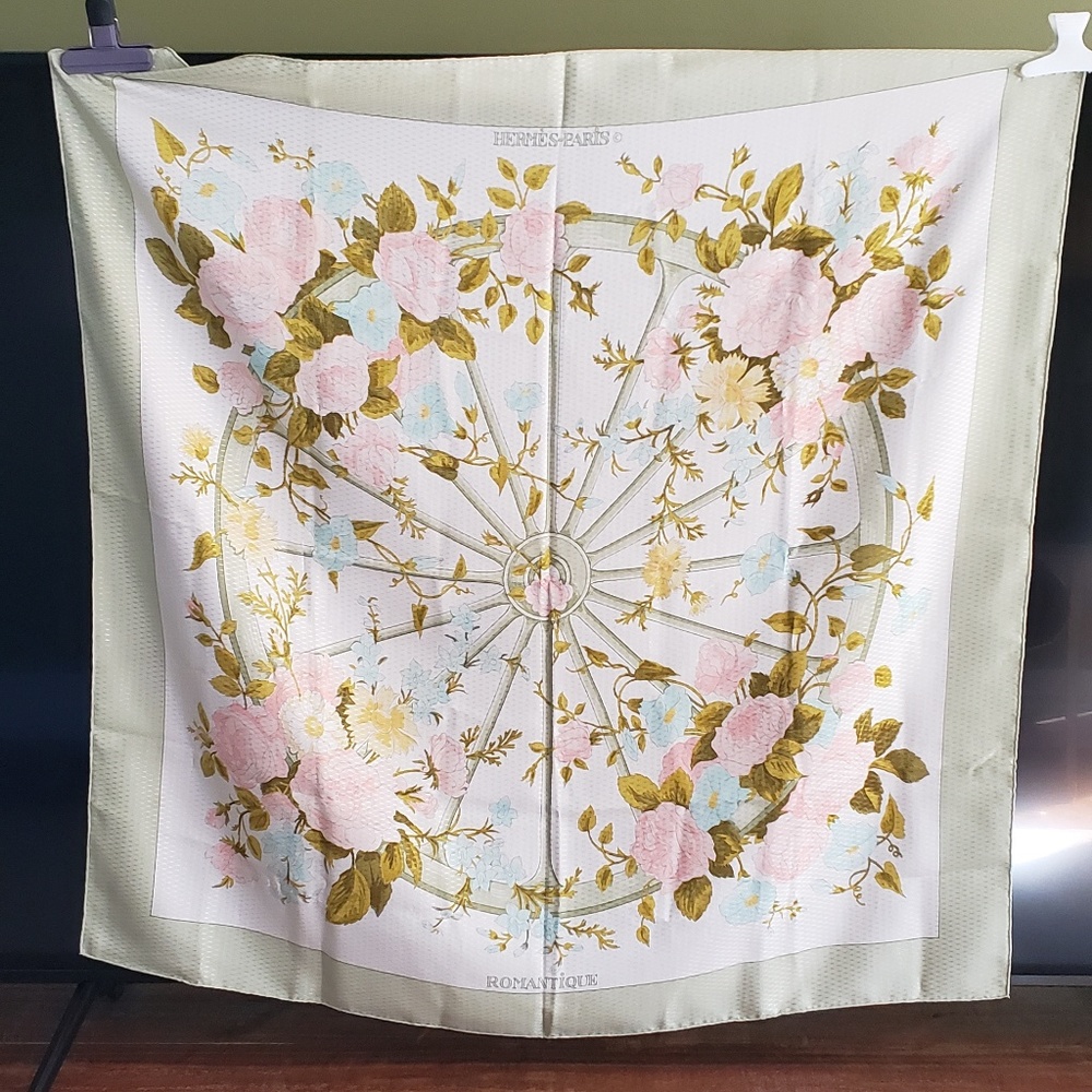 Hermes Silk Scarf
